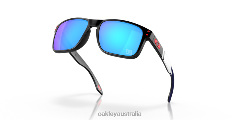 New York Giants Holbrook Prizm Sapphire Lenses, Matte Black Frame Oakley2ZJX645