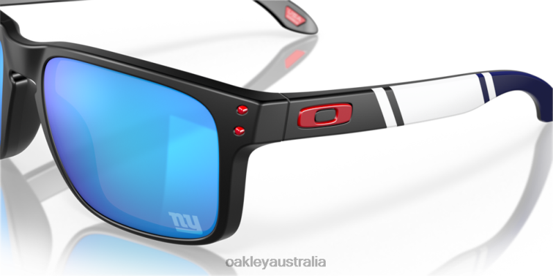 New York Giants Holbrook Prizm Sapphire Lenses, Matte Black Frame Oakley2ZJX645