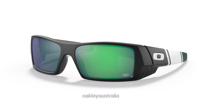 New York Jets Gascan Prizm Jade Lenses, Matte Black Frame Oakley2ZJX565