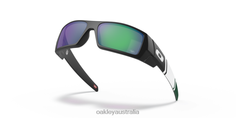 New York Jets Gascan Prizm Jade Lenses, Matte Black Frame Oakley2ZJX565