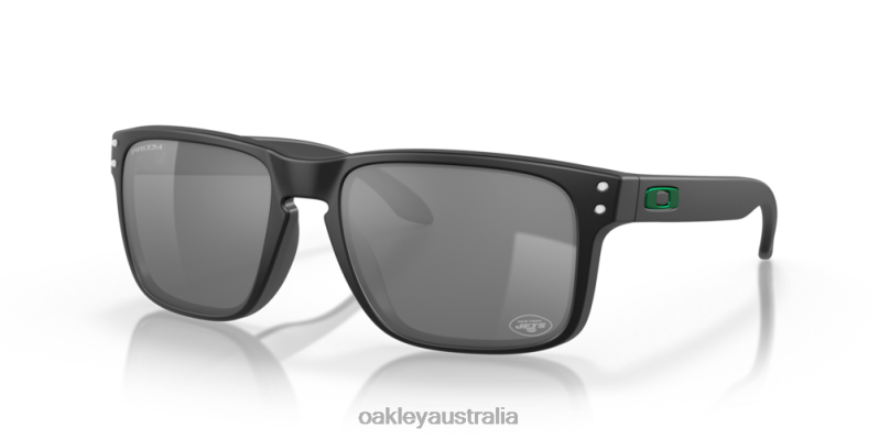 New York Jets Holbrook Prizm Black Lenses, Matte Black Frame Oakley2ZJX646