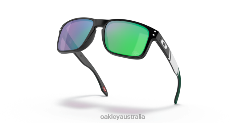New York Jets Holbrook Prizm Jade Lenses, Matte Black Frame Oakley2ZJX647