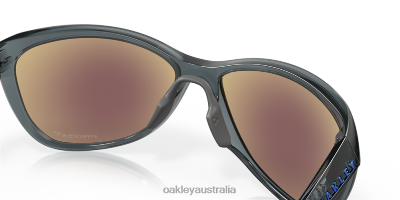Pasque Prizm Sapphire Polarized Lenses, Crystal Black Frame Oakley2ZJX737