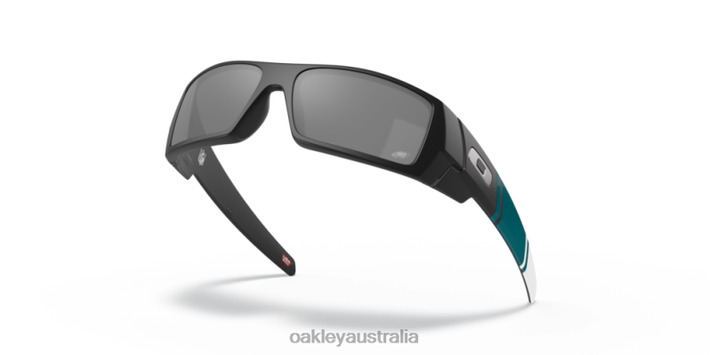 Philadelphia Eagles Gascan Prizm Black Lenses, Matte Black Frame Oakley2ZJX566
