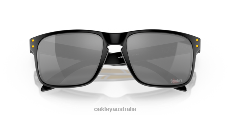 Pittsburgh Steelers Holbrook Prizm Black Lenses, Matte Black Frame Oakley2ZJX649