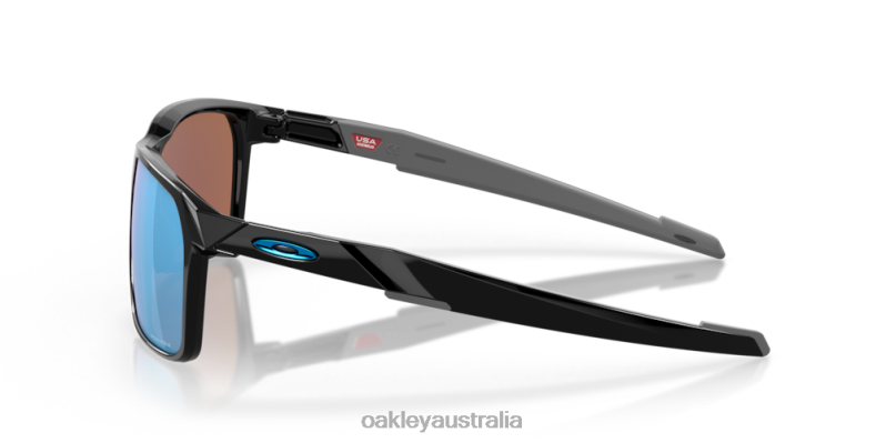 Portal X Prizm Deep Water Polarized Lenses, Polished Black Frame Oakley2ZJX337