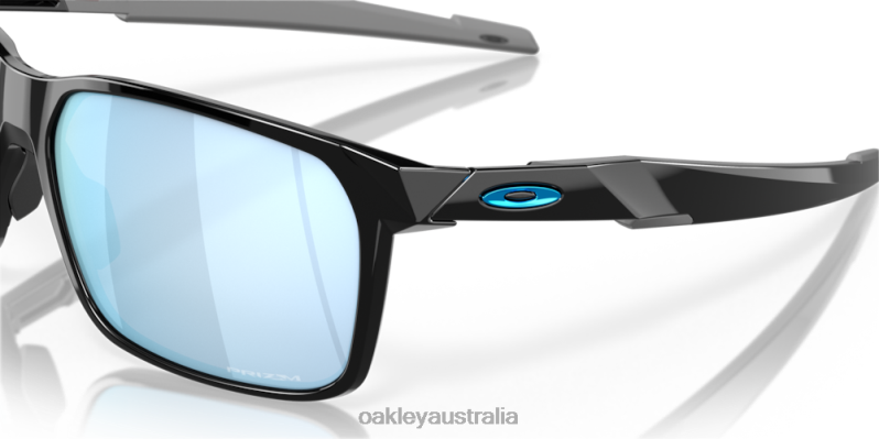 Portal X Prizm Deep Water Polarized Lenses, Polished Black Frame Oakley2ZJX337
