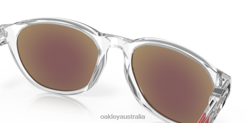 Reedmace (Low Bridge Fit) Prizm Sapphire Polarized Lenses, Clear Frame Oakley2ZJX663
