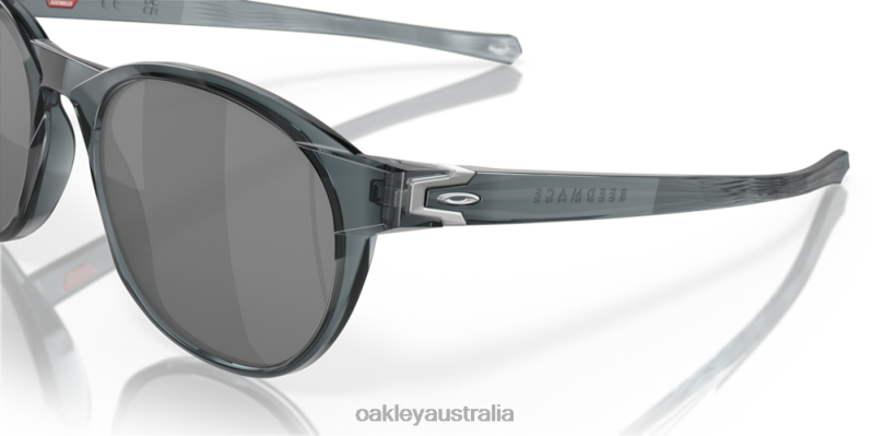 Reedmace Prizm Black Polarized Lenses, Crystal Black Frame Oakley2ZJX203