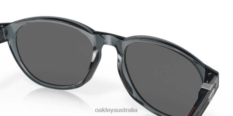 Reedmace Prizm Black Polarized Lenses, Crystal Black Frame Oakley2ZJX203