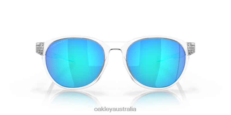 Reedmace Prizm Sapphire Polarized Lenses, Clear Frame Oakley2ZJX205