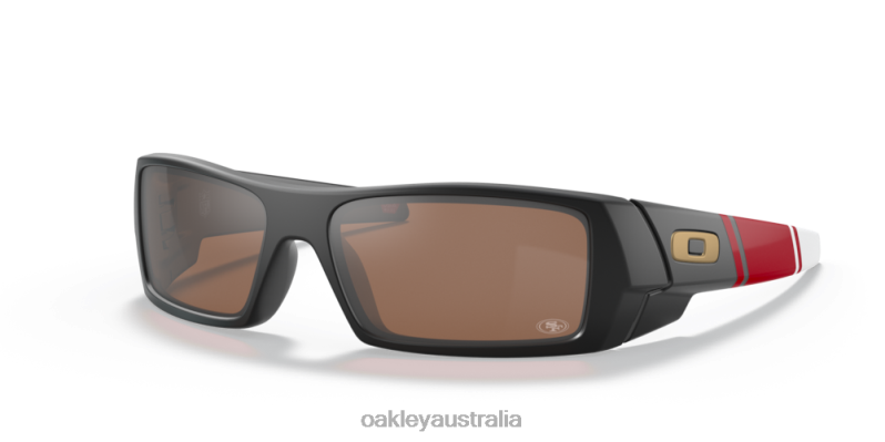 San Francisco 49ers Gascan Prizm Tungsten Lenses, Matte Black Frame Oakley2ZJX567