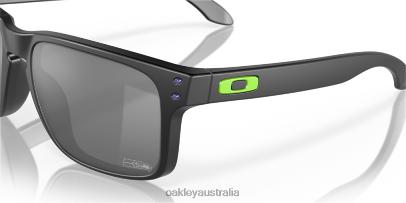 Seattle Seahawks Holbrook Prizm Black Lenses, Matte Black Frame Oakley2ZJX651