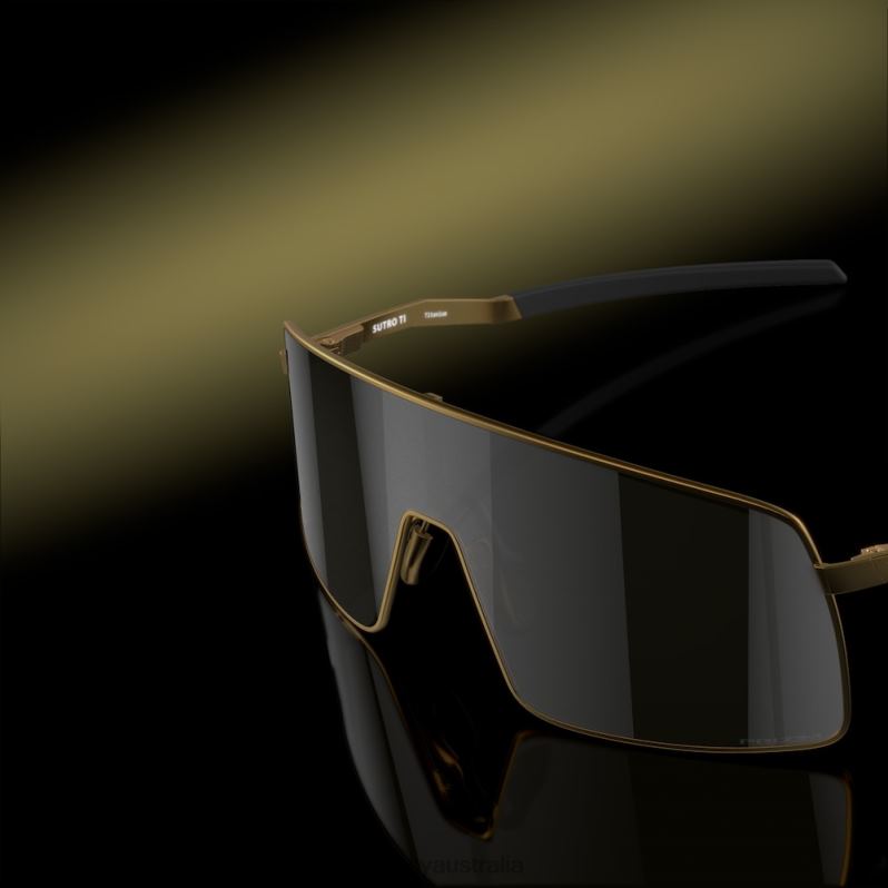Sutro TI Patrick Mahomes II Collection Prizm Black Lenses, Matte Gold Frame Oakley2ZJX218