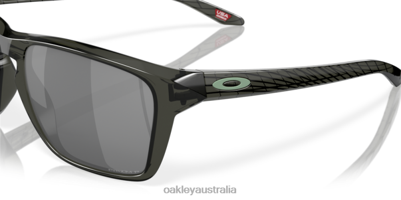 Sylas Encircle Collection Prizm Black Polarized Lenses, Grey Smoke Frame Oakley2ZJX957