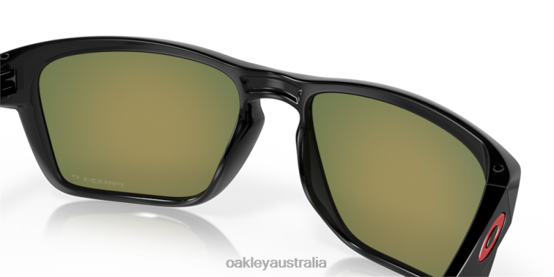 Sylas Prizm Ruby Polarized Lenses, Black Ink Frame Oakley2ZJX327
