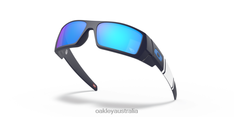 Tennessee Titans Gascan Prizm Sapphire Lenses, Matte Navy Frame Oakley2ZJX569