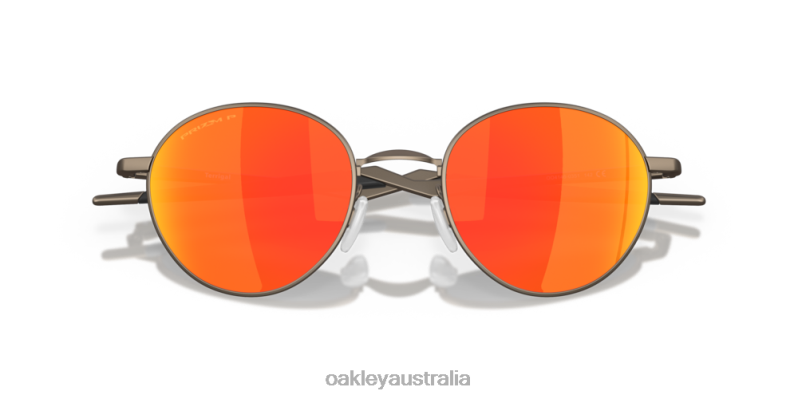 Terrigal Prizm Ruby Polarized Lenses, Satin Pewter Frame Oakley2ZJX533