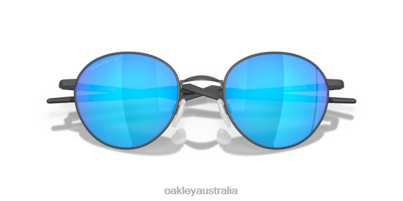 Terrigal Prizm Sapphire Polarized Lenses, Satin Light Steel Frame Oakley2ZJX535