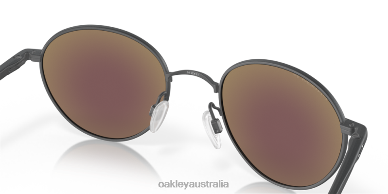 Terrigal Prizm Sapphire Polarized Lenses, Satin Light Steel Frame Oakley2ZJX535