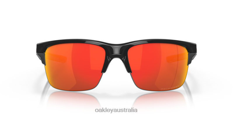 Thinlink Ruby Iridium Polarized Lenses, Black Ink Frame Oakley2ZJX894