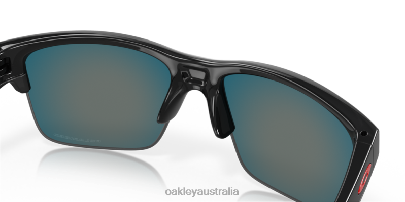 Thinlink Ruby Iridium Polarized Lenses, Black Ink Frame Oakley2ZJX894