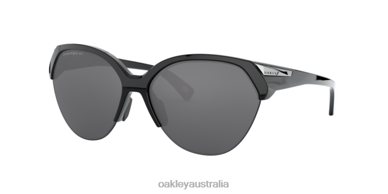 Trailing Point Prizm Black Polarized Lenses, Polished Black Frame Oakley2ZJX956