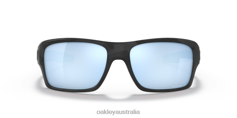Turbine Prizm Deep Water Polarized Lenses, Matte Black Camo Frame Oakley2ZJX434