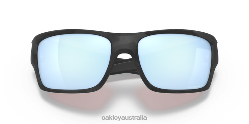 Turbine Prizm Deep Water Polarized Lenses, Matte Black Camo Frame Oakley2ZJX434