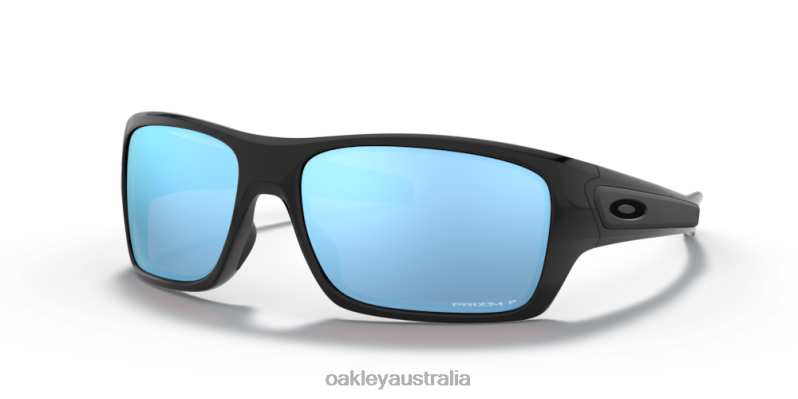 Turbine Prizm Deep Water Polarized Lenses, Polished Black Frame Oakley2ZJX427