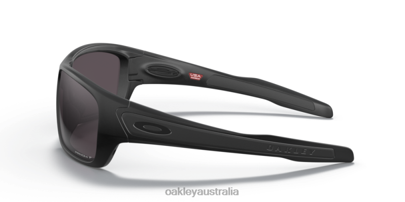 Turbine Prizm Grey Polarized Lenses, Matte Black Frame Oakley2ZJX433