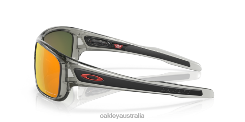 Turbine Prizm Ruby Polarized Lenses, Grey Ink Frame Oakley2ZJX432