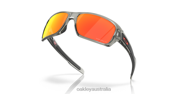 Turbine Prizm Ruby Polarized Lenses, Grey Ink Frame Oakley2ZJX432
