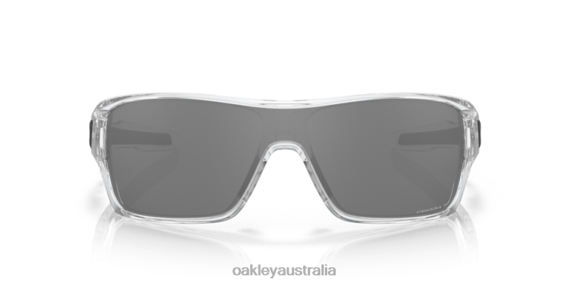 Turbine Rotor Prizm Black Polarized Lenses, Polished Clear Frame Oakley2ZJX158