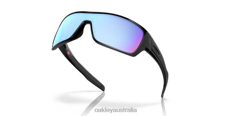 Turbine Rotor Prizm Deep Water Polarized Lenses, Polished Black Frame Oakley2ZJX154