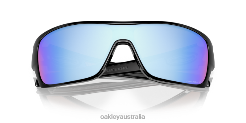 Turbine Rotor Prizm Deep Water Polarized Lenses, Polished Black Frame Oakley2ZJX154