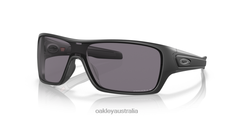 Turbine Rotor Prizm Grey Polarized Lenses, Matte Black Frame Oakley2ZJX159