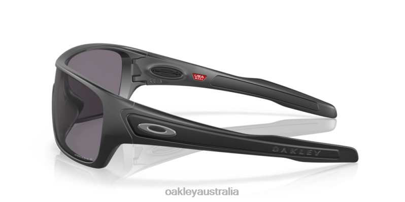 Turbine Rotor Prizm Grey Polarized Lenses, Matte Black Frame Oakley2ZJX159