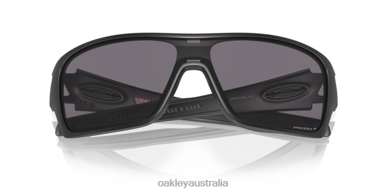 Turbine Rotor Prizm Grey Polarized Lenses, Matte Black Frame Oakley2ZJX159