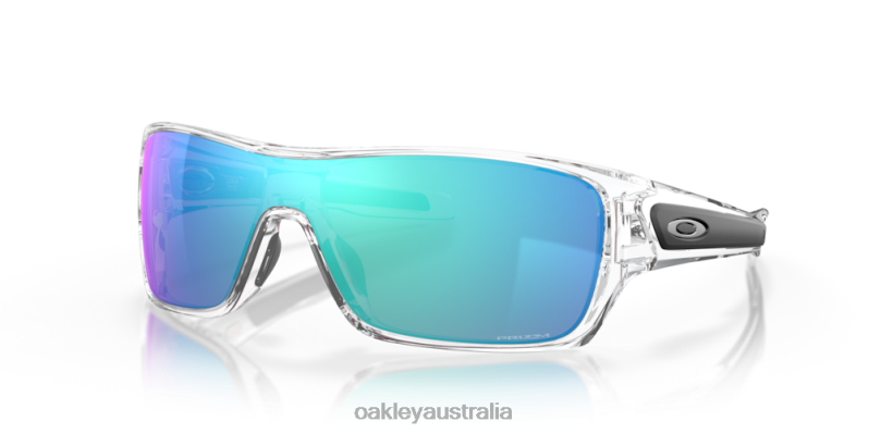 Turbine Rotor Prizm Sapphire Lenses, Polished Clear Frame Oakley2ZJX160