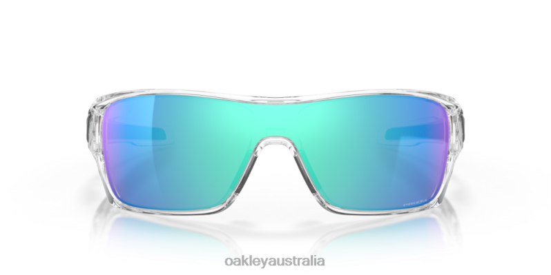 Turbine Rotor Prizm Sapphire Lenses, Polished Clear Frame Oakley2ZJX160