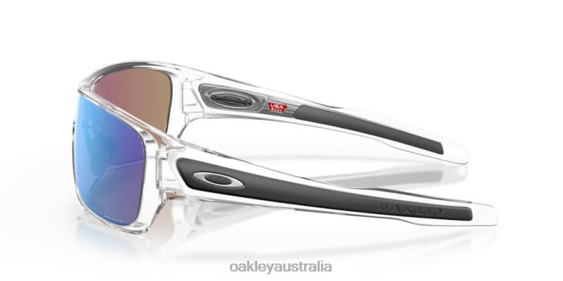 Turbine Rotor Prizm Sapphire Lenses, Polished Clear Frame Oakley2ZJX160