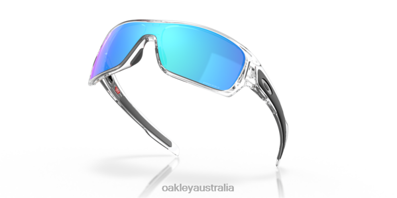 Turbine Rotor Prizm Sapphire Lenses, Polished Clear Frame Oakley2ZJX160