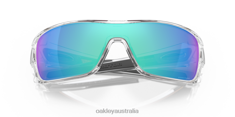 Turbine Rotor Prizm Sapphire Lenses, Polished Clear Frame Oakley2ZJX160