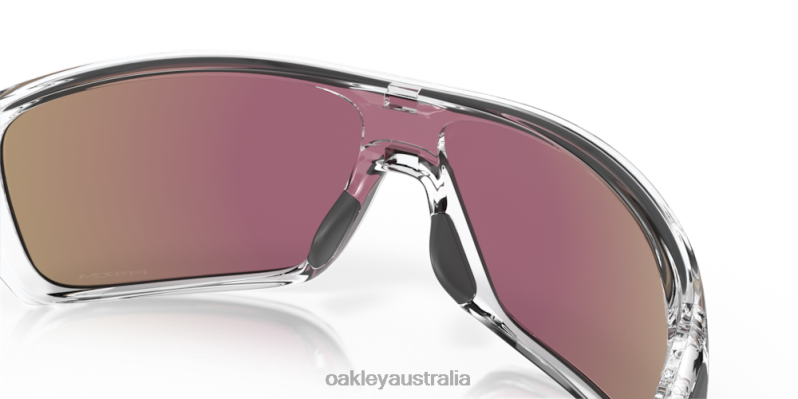 Turbine Rotor Prizm Sapphire Lenses, Polished Clear Frame Oakley2ZJX160