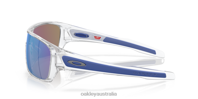 Turbine Rotor Sapphire Iridium Lenses, Polished Clear Frame Oakley2ZJX156