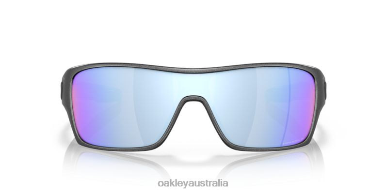 Turbine Rotor Steel Collection Prizm Deep Water Polarized Lenses, Steel Frame Oakley2ZJX155