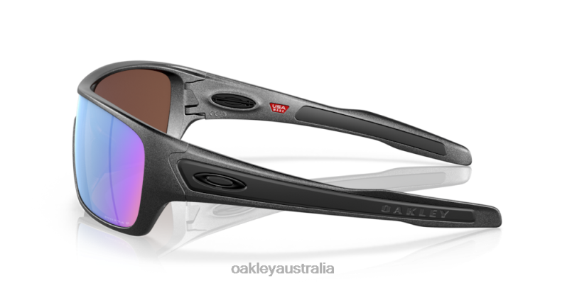 Turbine Rotor Steel Collection Prizm Deep Water Polarized Lenses, Steel Frame Oakley2ZJX155