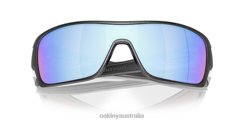 Turbine Rotor Steel Collection Prizm Deep Water Polarized Lenses, Steel Frame Oakley2ZJX155