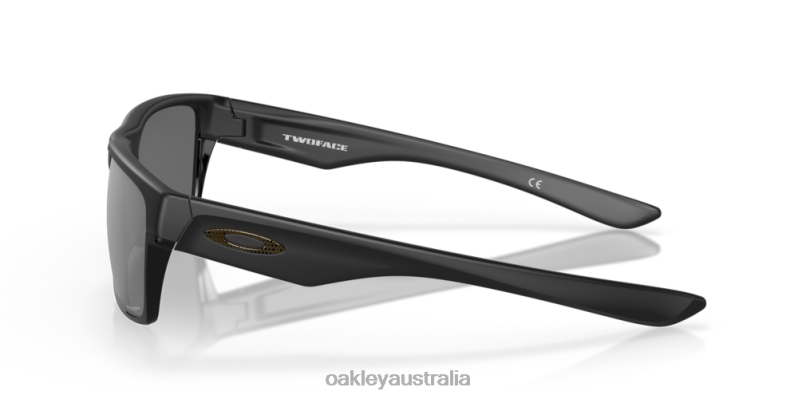 TwoFace High Resolution Collection Prizm Black Lenses, Matte Black Frame Oakley2ZJX693
